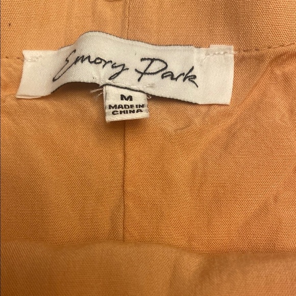 Emory Park Orange Halter Sundress Cocktail - Picture 3 of 8